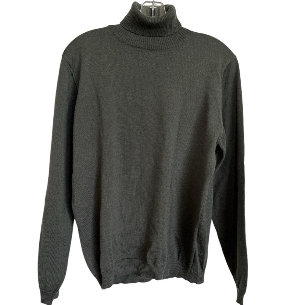 Alessandro Bertoluci Italian merino wool turtleneck sweater NWOT size M/L C-10 - Picture 1 of 7